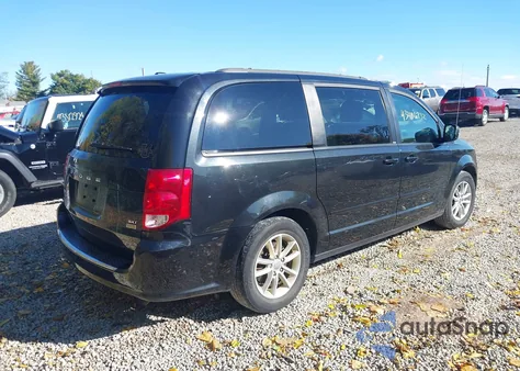 2014 Dodge Grand Caravan Sxt из США, поврежденный, VIN 2C4RDGCG2ER321614
